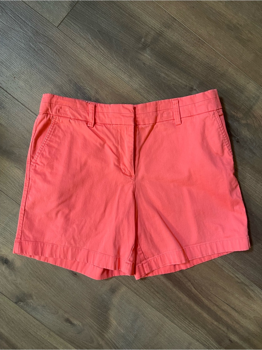 British Khaki Coral Chino Shorts